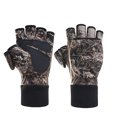 thumbnail image 1 of Guantes de polar de medio dedo para exteriores para hombres y mujeres, para ciclismo, escalada, otoño e invierno, resistentes al frío, cálidos y gruesos, para fotografía, 1 of 6