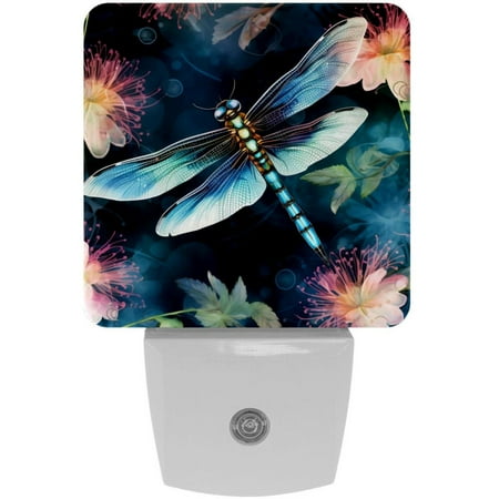 

Dragonfly LED Square Night Lights for Bedroom and Living Room Decorative Mood Lighting with Remote Control – Energy Efficient & Versatile Illumination