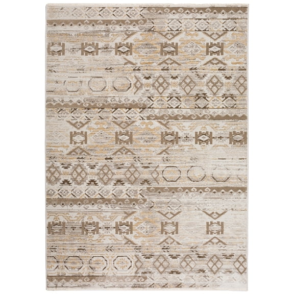 Dalyn Izmir Area Rug IZ3-Flax IZ3FX5X8 Flax, 5'3" x 7'8"