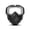 Clear, variant on Full Face Shield Goggle, Detachable Anti Fog HD Lens with UV Protection for Cutting Riding Construction and Industrial Work