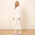 thumbnail image 3 of SACFOF Women's Glittery Rhinestone Fashion Breathable Wedge Sneakers, Bling Sparkly Wedding Dressy Knitted Tennis Shoes, 3 of 6