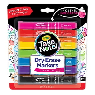 Crayola Dry Erase Marker Chisel Tip Green Dozen