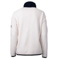 thumbnail image 3 of Women's Cutter & Buck  Oatmeal Citadel Bulldogs Cascade Eco Sherpa Full-Zip Fleece Jacket, 3 of 3