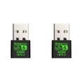 thumbnail image 1 of Adaptador Dongle USB 6 Compatible 5.3 900Mbps Doble Banda 2.4/5.8GHz Azul, 1 of 9
