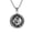 Virgo, variant on Hollow 12 Constellation Horoscope Pendant for Women Men Necklace Stainless Steel Birth Star Sign Personalized Pendant Chain Aquarius