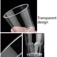 thumbnail image 3 of 100Pcs Crystal Clear Plastic Shot Glasses, 1oz Disposable Cups, Mini Jello Shot Cups for Condiments, Wine, Food Samples, Perfect for Parties, Tastings, 3 of 7
