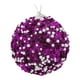 thumbnail image 1 of Navidad perla lentejuelas brillo adornos bola árbol de Navidad adorno decoración 8CM Wmkox8yii gf7738, 1 of 1