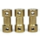 thumbnail image 4 of Adaptador de manguito de conector de acoplamiento de eje de cobre de Motor de latón de 3-4mm, 4 of 8