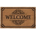 thumbnail image 1 of Elegance Printed Coir Door Mat 18" W x 30" L - Welcome, 1 of 4
