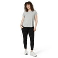 thumbnail image 5 of No nonsense Women's Cotton Legging with Tech Pocket, Black, Small, 5 of 5