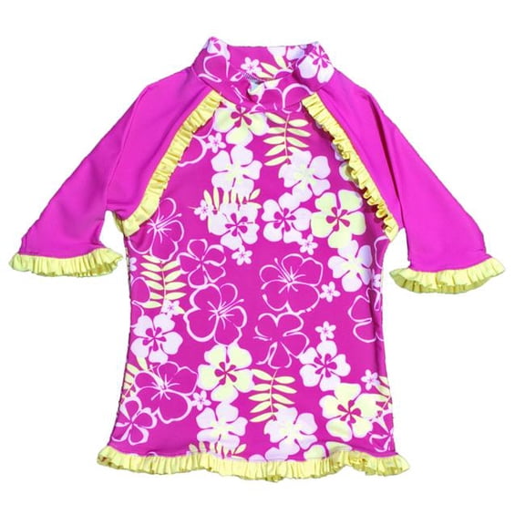 Banz S13RL-SP-00 2013 Long Sleeve Rash Top, Sun Blossom Pattern - Size 00