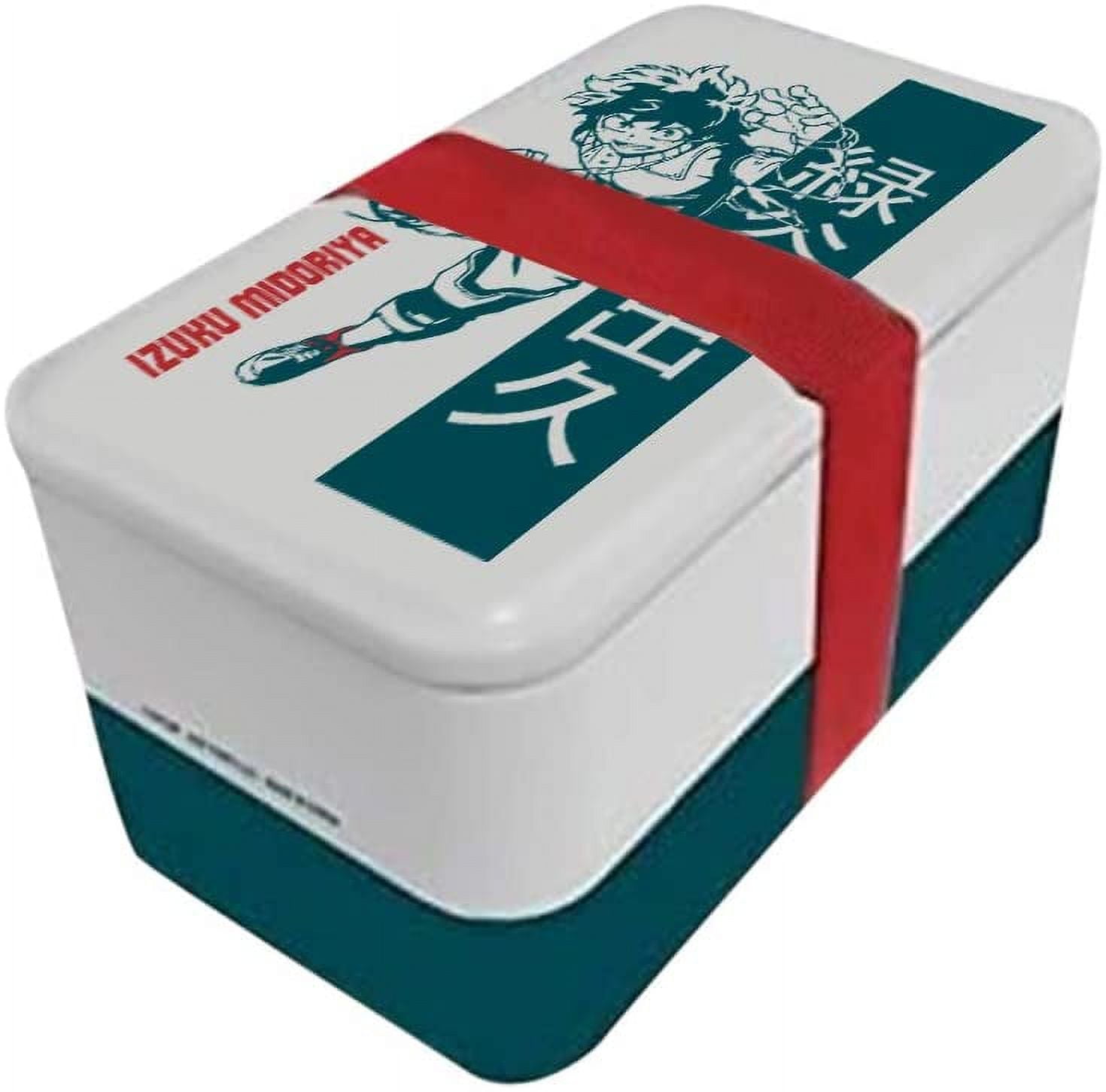 My Hero Academia Mint Green Stackable Bento Lunch Box - Bed Bath