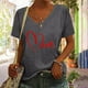 thumbnail image 2 of Camiseta sin mangas con cuello en V y estampado informal elegante para mujer OAVQHLG3B Store  lin121212, 2 of 5