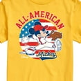 thumbnail image 3 of Disney - Americana - Mickey Americana Baseball - Adult Short Sleeve Graphic T-Shirt, 3 of 5
