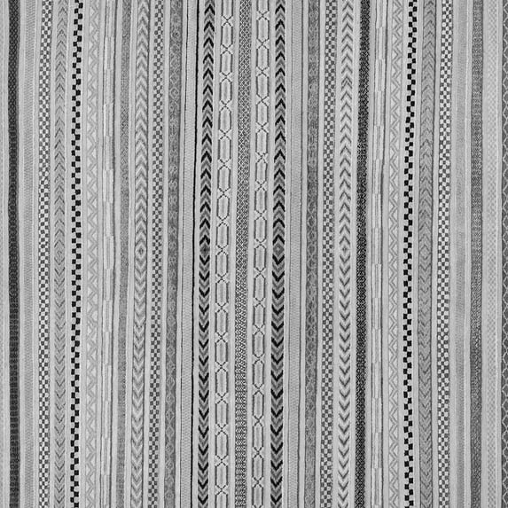 Ahgly Company Indoor Square Solid Gray Modern Area Rugs, 8' Square
