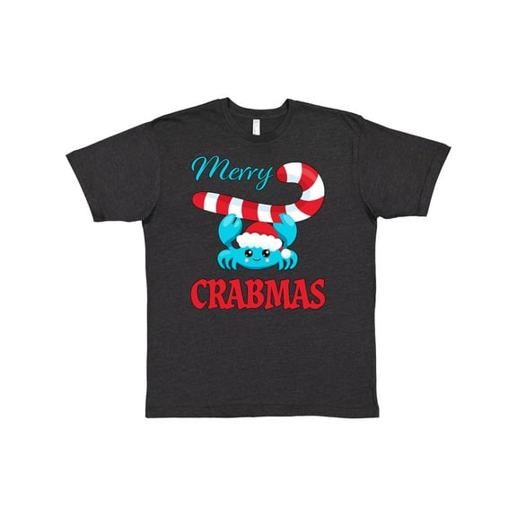 Inktastic Merry Crabmas Cute Christmas Crab T-Shirt