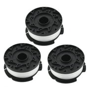 3 Pcs String Trimmer AF-100 30ft 0.065" Line Spool Weed Eater String Trimmers Autofeed Spools