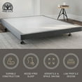 thumbnail image 3 of Hercules 4" Low Profile Foundation Mattress Box Spring Replacement, Twin, 3 of 12