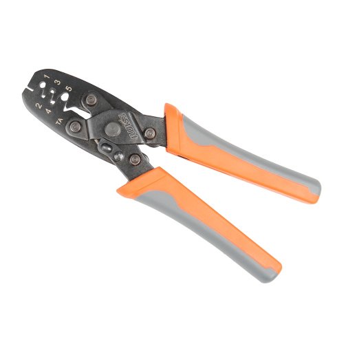 (IWS-1424A Open Barrel Crimper) - IWISS Open Barrel Terminal Crimper Plier Tool for Molex Style DELPHI AMP TYCO Terminals Crimper Open Barrel 24-14 AWG