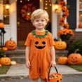 thumbnail image 5 of 18-24 Months Newborn Preemie One-Piece Jumpsuit Toddler Halloween Outfit Pumpkin Boys Girls Overalls Fall Clothes Halloween Pajamas Orange Bodysuit Baby Gift, 5 of 8