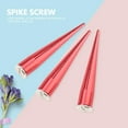 thumbnail image 2 of FAGINEY 7mm 10 Sets Metal Spike Rivets and Studs Screw Back for DIY Leather Craft, Cone Rivet, Cone Spikes, 2 of 8