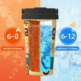 thumbnail image 5 of Daiia Happy Thanksgiving Day Printed Stainless Steel Tumbler with Lid and Straw, Double Wall Vacuum Insulated Coffee Tumbler Travel Coffee Mug with Leak Proof Lid, 5 of 8
