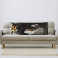 thumbnail image 5 of Ruins Tiger Warrior Body Pillow Cover, Body Pillow PillowCase with Zipper, Soft and Skin-Friendly Long Pillow Case for Hair and Skin(20"x54" ), 5 of 5