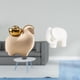 thumbnail image 2 of Mini estatua de animal,Mini estatua de animal para decoración del hogar,manualidades artísticas,Figura de elefante,Estatua de elefante,figura decorativa de Feng Shui para el hogar,Figura, 2 of 8