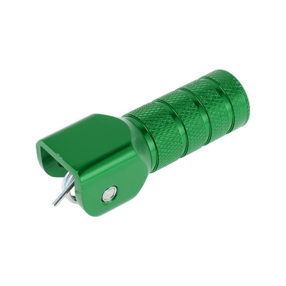 Unique Bargains Green Motorcycle Shifter Footrests Pegs for Suzuki RMZ Cylinder Square Shift Foot Rests Peg Footboards Aluminum Alloy 1 Pc