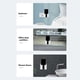 thumbnail image 5 of melotizhi Wall Mount Phone Holder Phone Stand With Self Adhesive. Phone Holder For Shower Charging And RV For IPhone And Android, Yellow, 5 of 8