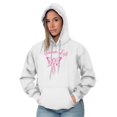thumbnail image 5 of Celebrate Life Breast Cancer Support Hoodie Sweatshirt Women Brisco Brands S, 5 of 6