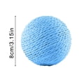 thumbnail image 2 of Clearance!Bola de sisal Juguete extra grande para gatos Bola de hilo para aliviar el aburrimiento y el placer personal Divertido palo para gato Campana Campana Rechinar los dientes y pelota, 2 of 5