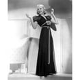 thumbnail image 2 of Betty Grable In Black Chiffon Dinner Dress 1938 Photo Print (8 x 10), 2 of 2