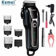 thumbnail image 1 of KEMEI KM-1991 Professional Dog Hair Clipper 100-240v Rechargeable Cat Hair Cutting Grooming Machine, 1 of 1
