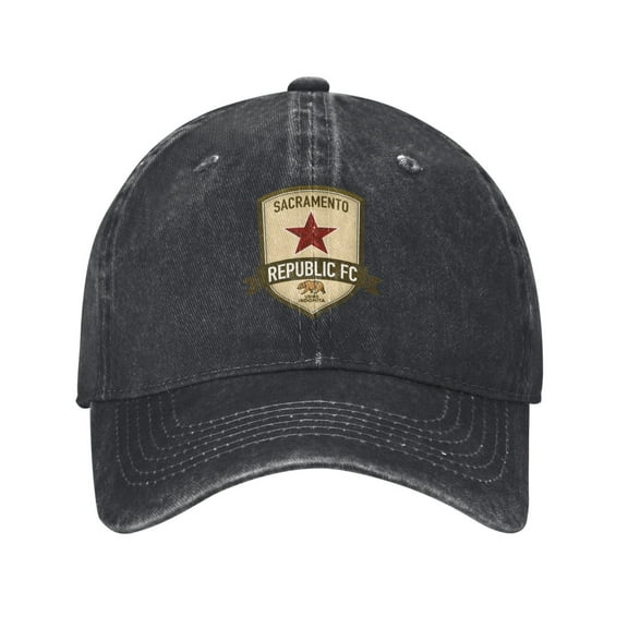 Sacramento Republic Fc Hat Washed Cotton Baseball Cap For Outdoor, Travel & Daily Use