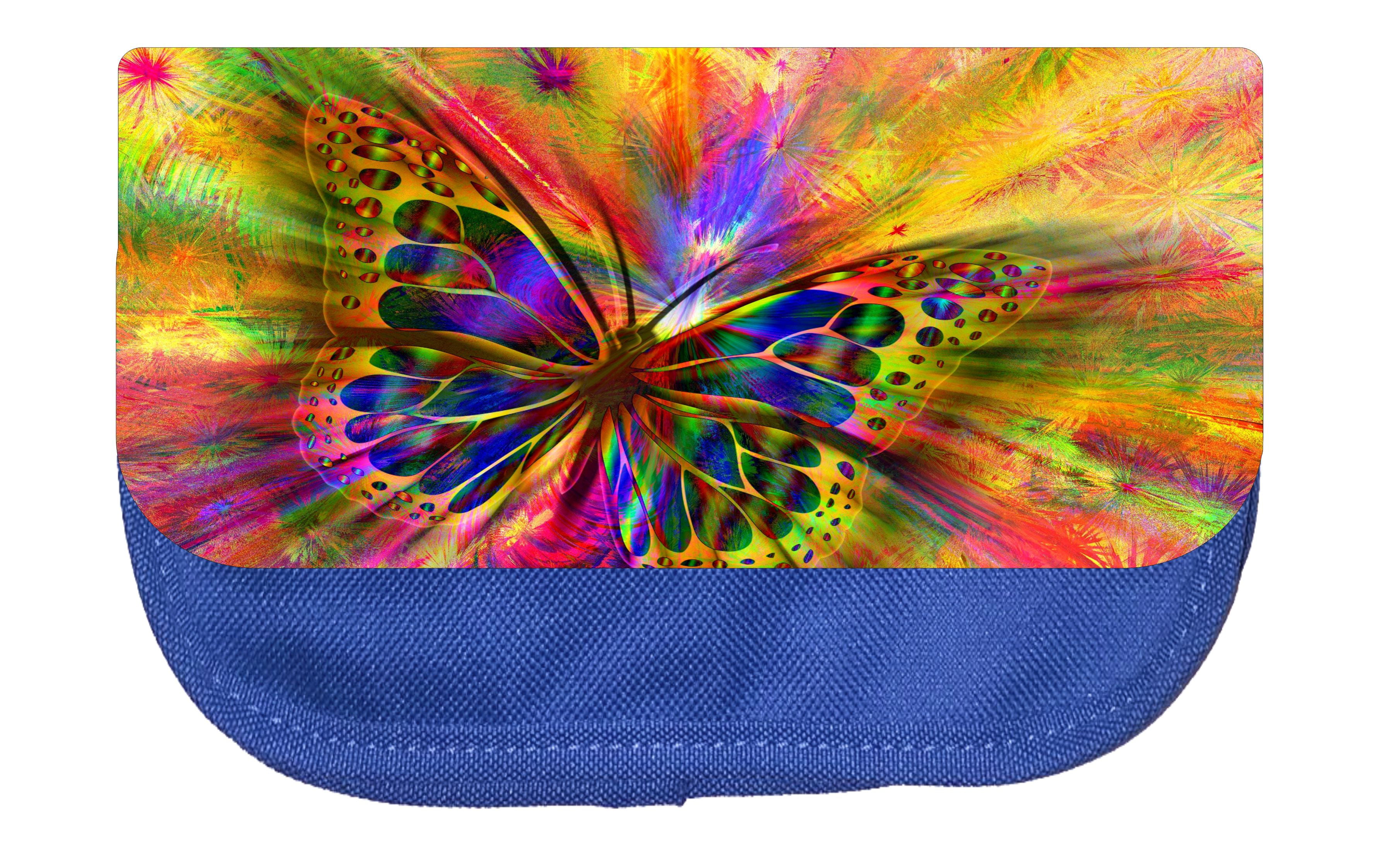 Rainbow Butterfly Cosmetic Pouch - Walmart.com