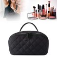 thumbnail image 2 of Organizador de maquillaje para mujer: uno de los más vendidos, se abre completamente, se despliega en plano, acolchado y con compartimentos para artículos de aseo y brochas, gran capacidad, 2 of 2