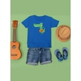 thumbnail image 3 of Funny Crocodile W Pumpkin  T-Shirt Juniors -Image by Shutterstock,  Large, 3 of 4