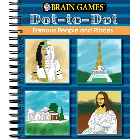Brain Games Dot to Dot Famous People and Places