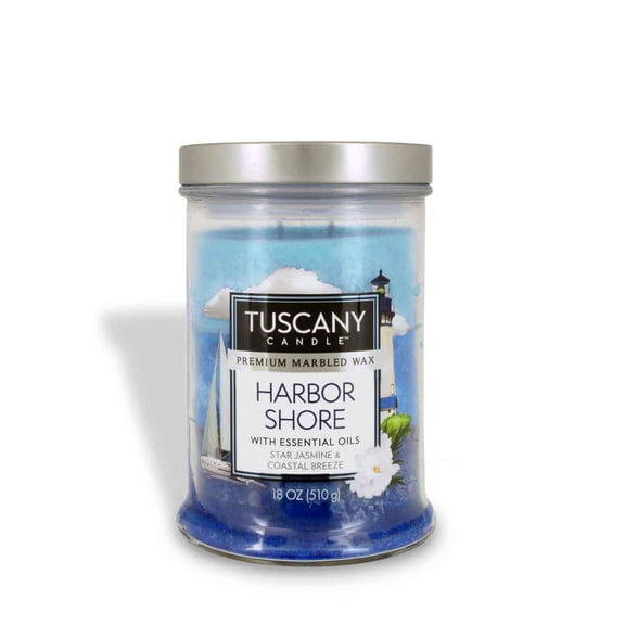 Harbor Shore Long-Lasting Scented Jar Candle (18 oz)