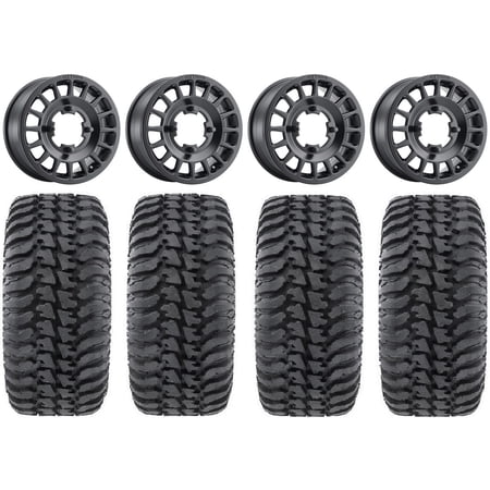Method 407 15 Wheels Black 30 Regulator Tires Can-Am Maverick X3 / Honda Pioneer 1000 / Talon