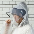 thumbnail image 3 of Manteau Imperméable Imperméable Imperméable Long Transparent pour Hommes Femmes, 3 of 4