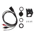 thumbnail image 2 of 1 Meter Boat USB 2.0 3.5mm 1/8 AUX to 2RCA Extension Panel Cable, 2 of 8