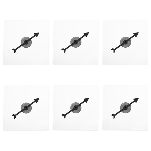 KAKOWELY 6Pcs Plastic Game Arrows Rotating Children Toys Interesting Desktop Arrow Toys,4.02"X4.02"X0.24"
