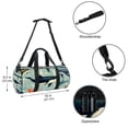 thumbnail image 5 of Whale Soccer Bag and Gym Bags - 17.7 Inches Swim Bag with Interior Zipper Pocket for Large Capacity Luggage Bag, 5 of 6