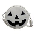 thumbnail image 6 of Halloween Spooky Pumpkin Purse for Women, Stylish Faux Leather Crossbody Bag for Daily Commute and Travel, Halloween Accessories, 6 of 9