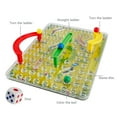 thumbnail image 5 of 3D Snakes and Ladders Board Game, Traditional Maze Family Game Night Adventure with 3D Figures for Adult and Family, 5 of 7