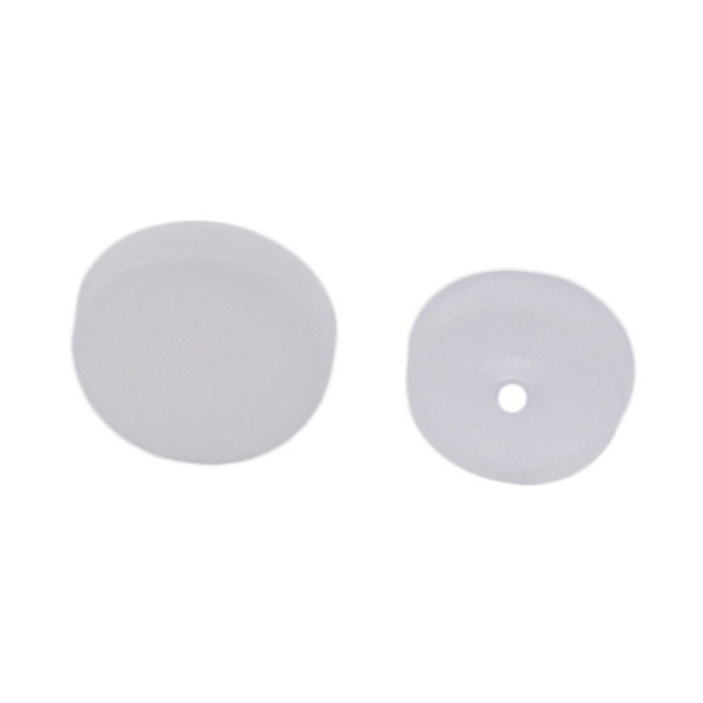 CRL SC91F40XCP100 CRL White Flat Large Snap Cap Screw Covers pack of