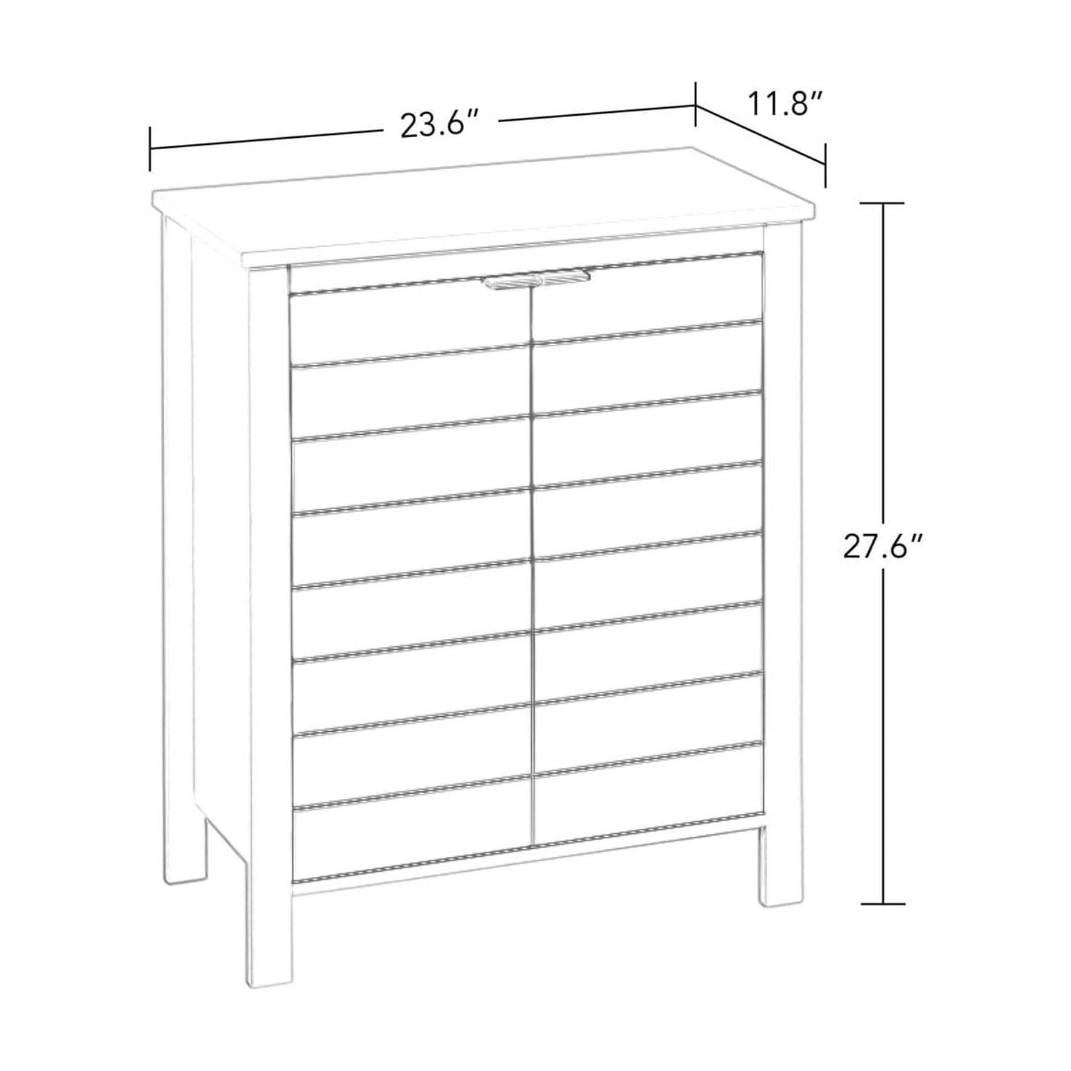 RiverRidge® Home Madison Collection 23.63-inch W x 27.56-inch H x 11.81-inch D 2-Door Floor Cabinet in White