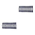 thumbnail image 3 of Seitruly Tabletas para mejorar las uñas Diseño elegante de puntos Textura esmerilada Textura esmerilada Usable Uña falsa Puntas de manicura Type4 NO4 Seitruly  CBP456153, 3 of 5